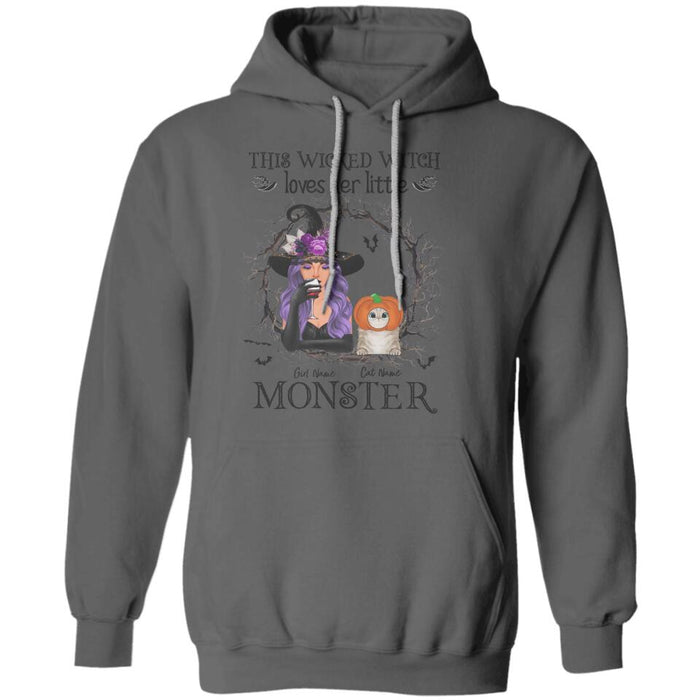 This Wicked Witch Loves Her Little Monsters Personalized T-Shirt TS-NB1790