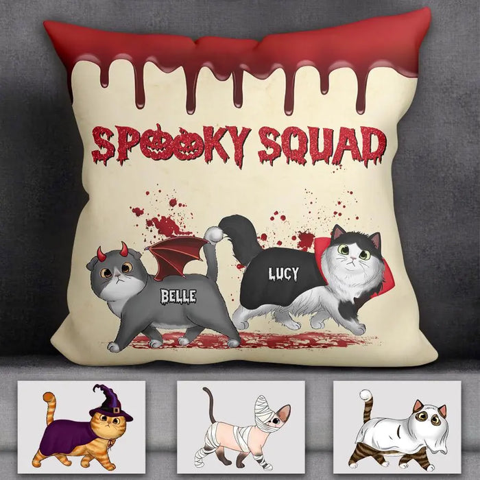 Spooky Squad Halloween Personalized Pillow P-NB1802