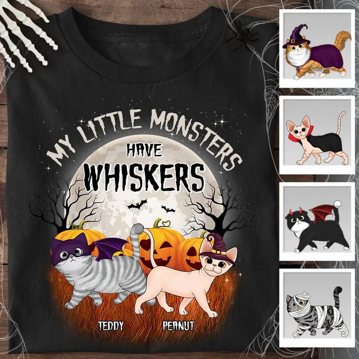 My Little Monster Has Whiskers Personalized T-shirt TS-NB1816