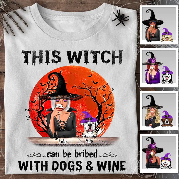 This Dog Witch Can Be Bribed With Wine TS-NB1811