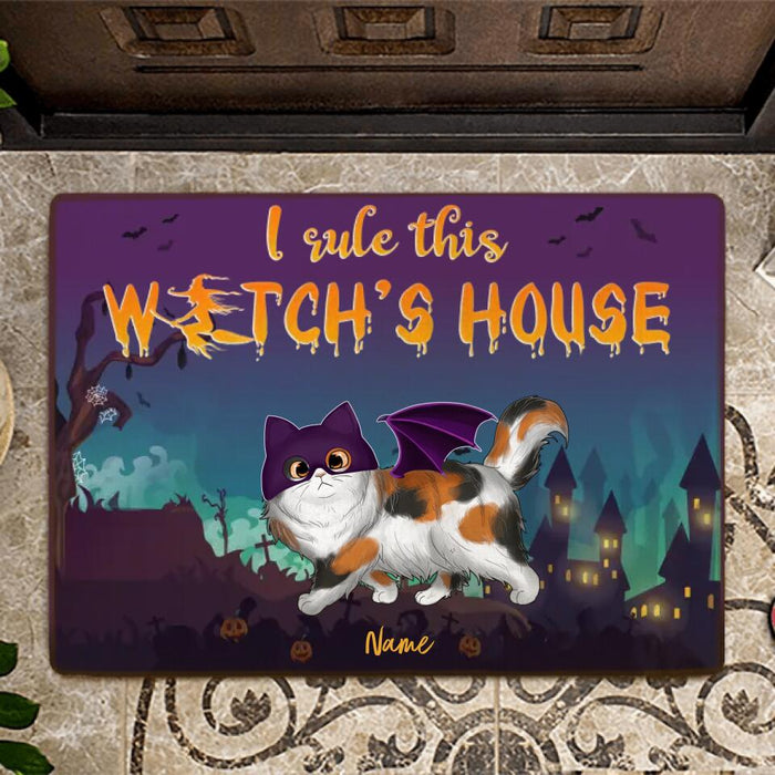 We Rule This House Personalized Doormat DM-TT1836