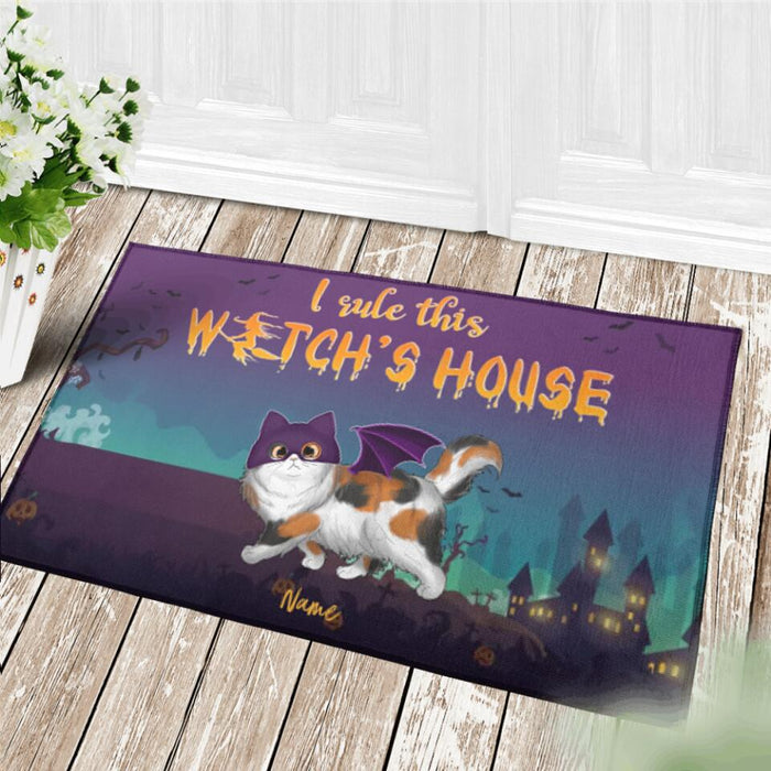 We Rule This House Personalized Doormat DM-TT1836