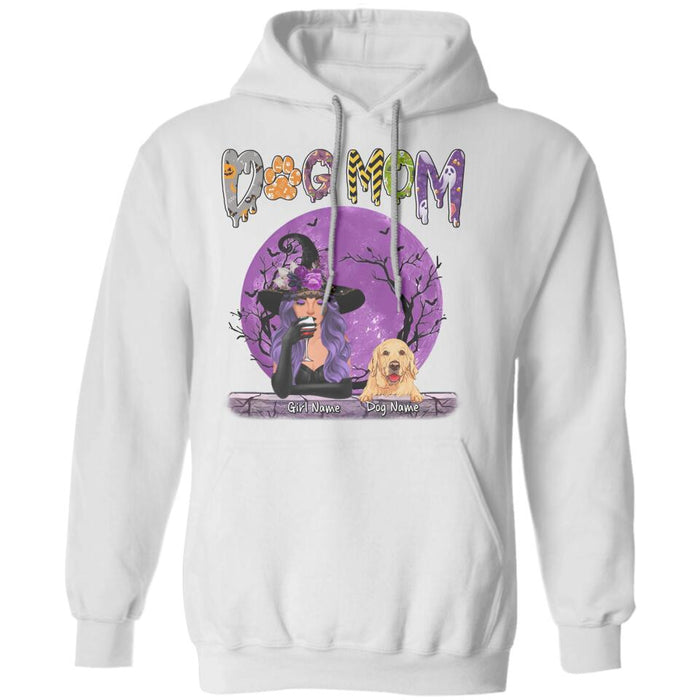 Spooky Dog Mom Personalized T-shirt TS-NB1822