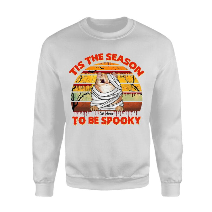 Halloween Tis The Season To Be Spooky Personalized T-shirt TS-NB1832