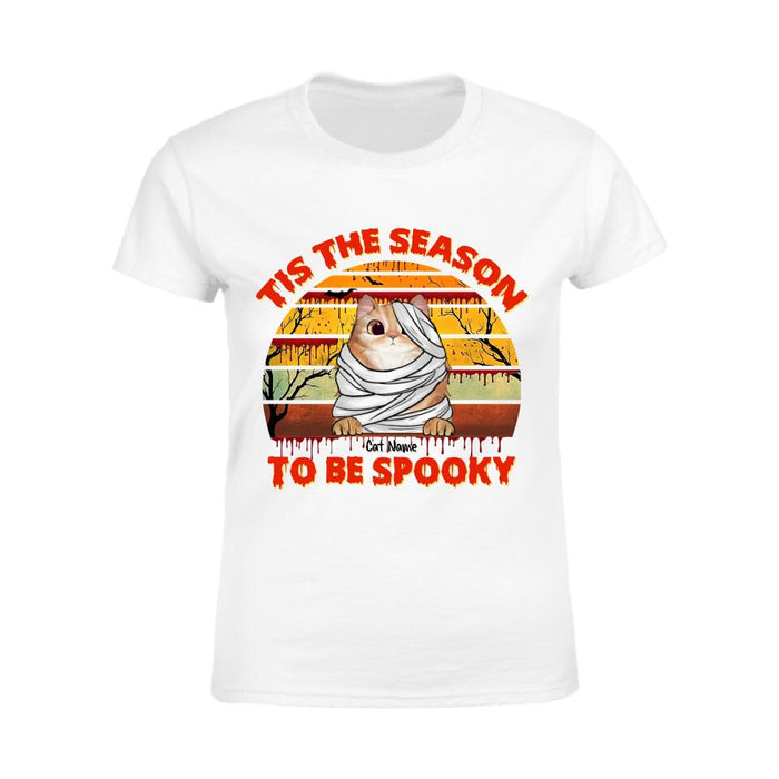 Halloween Tis The Season To Be Spooky Personalized T-shirt TS-NB1832