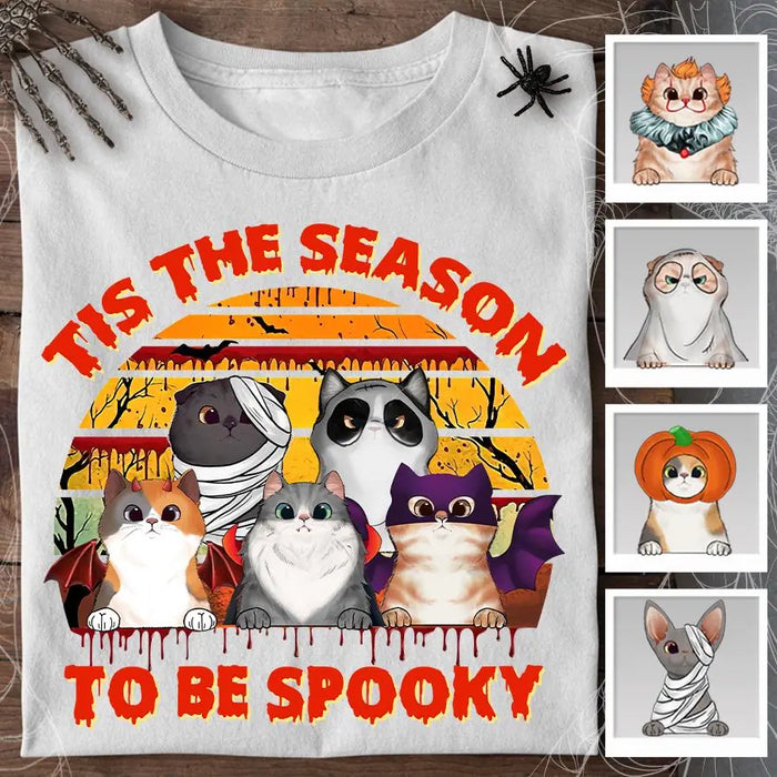 Halloween Tis The Season To Be Spooky Personalized T-shirt TS-NB1832