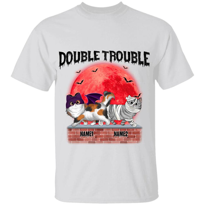 Red Moon Double Trouble Personalized T-shirt TS-NB1842