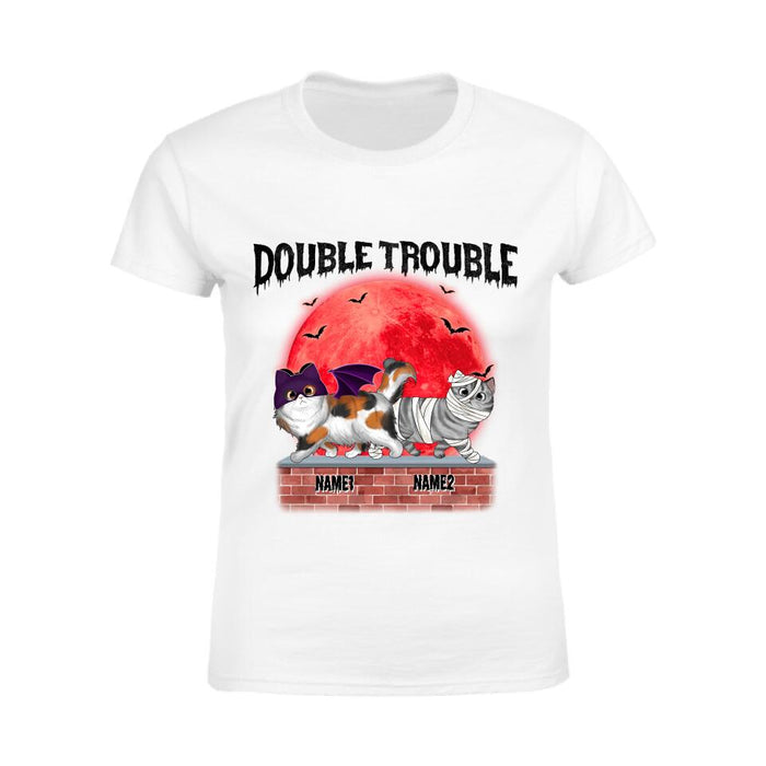 Red Moon Double Trouble Personalized T-shirt TS-NB1842