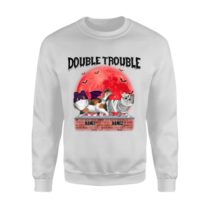 Red Moon Double Trouble Personalized T-shirt TS-NB1842