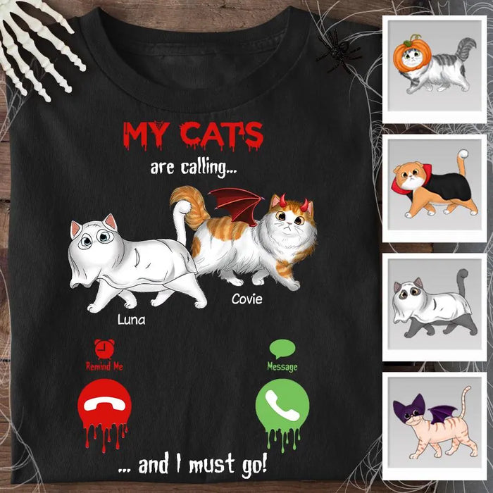 My Cats Are Calling Personalized T-shirt TS-TT1854