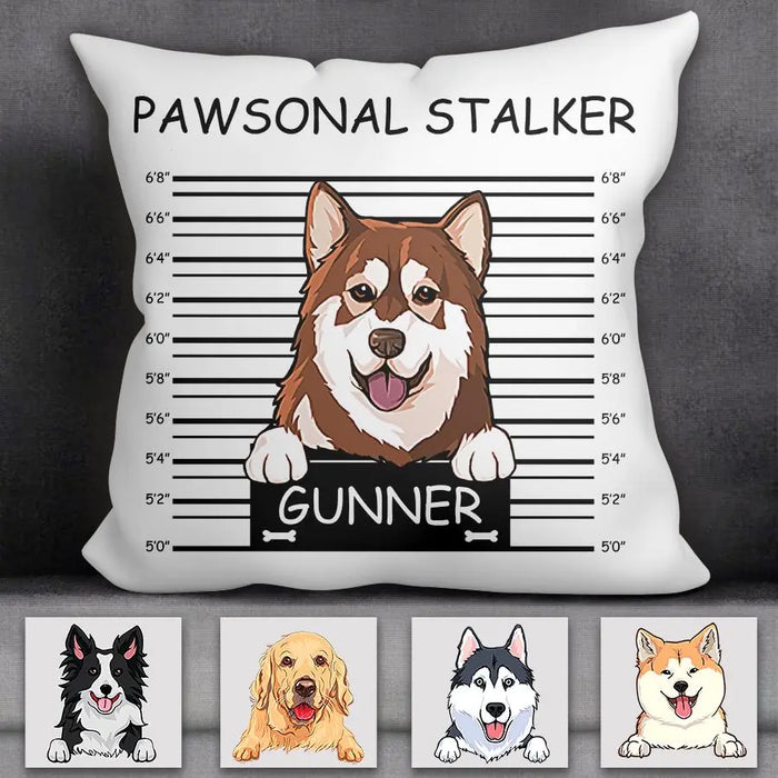 Pawsonal Stalker Personalized Pillow P-NB1850