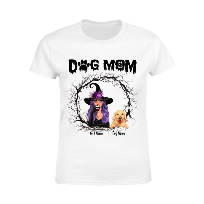 Dog Mom Personalized T-shirt TS-NB1782