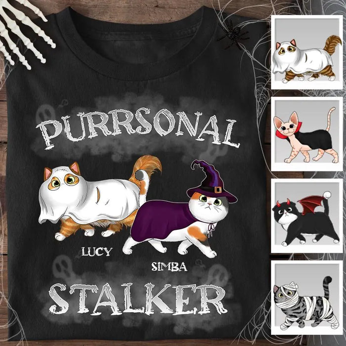 Purrsonal Stalker Personalized T-shirt TS-NB1848