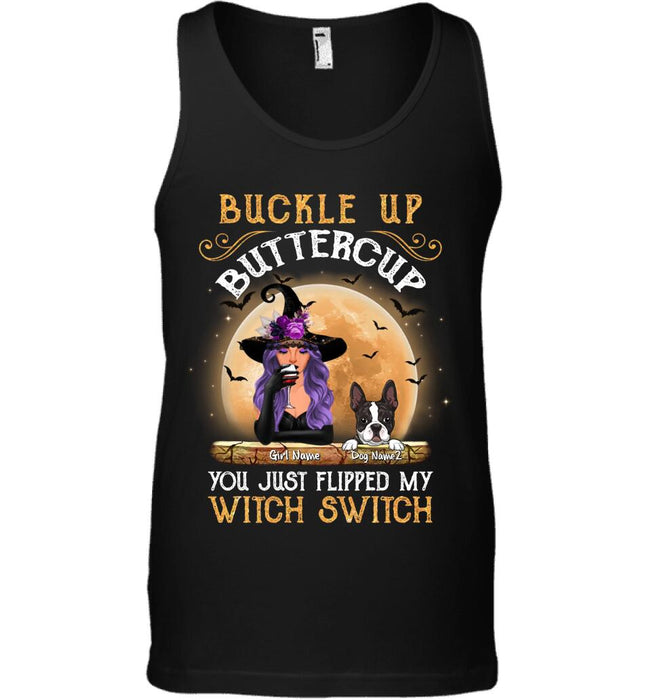 Halloween Buckle Up Buttercup Personalized T-shirt TS-NB1890