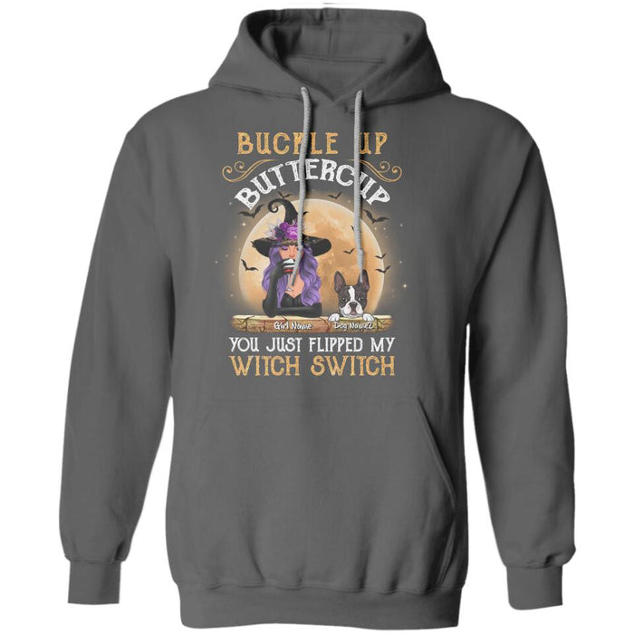 Halloween Buckle Up Buttercup Personalized T-shirt TS-NB1890