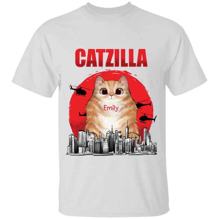 Catzilla Personalized T-shirt TS-NB1878