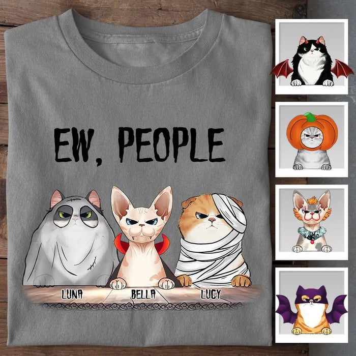 Funny Ew People Cat Personalized T-shirt TS-NB1858