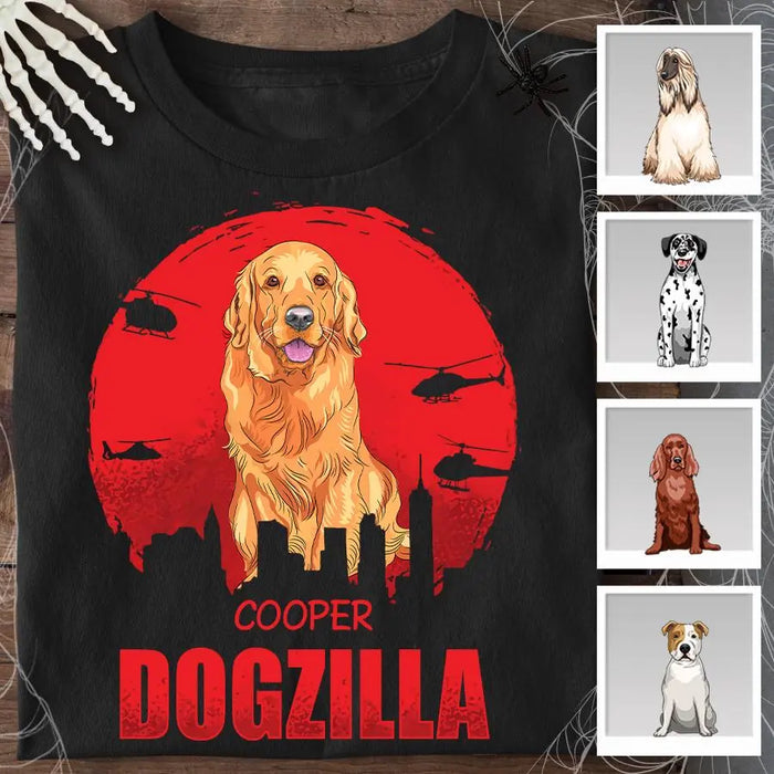 Scary DogZilla Personalized T-shirt TS-NB1880