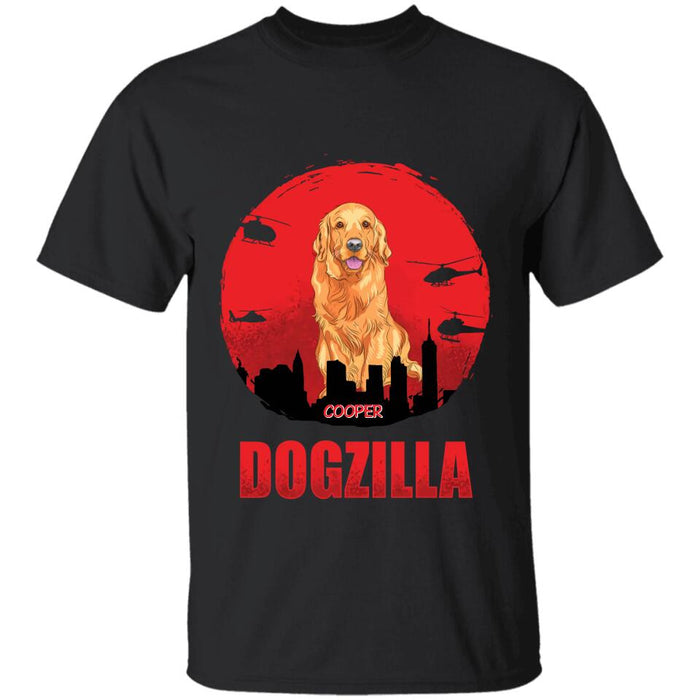 Scary DogZilla Personalized T-shirt TS-NB1880