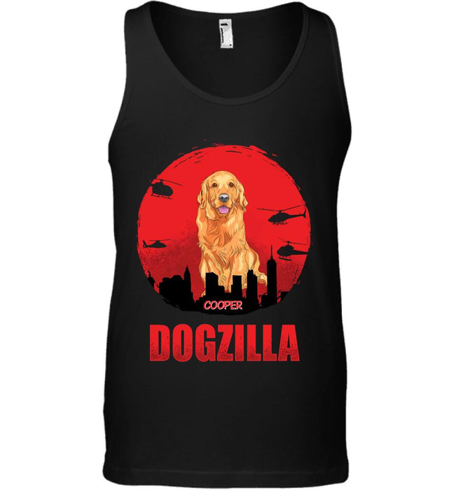 Scary DogZilla Personalized T-shirt TS-NB1880