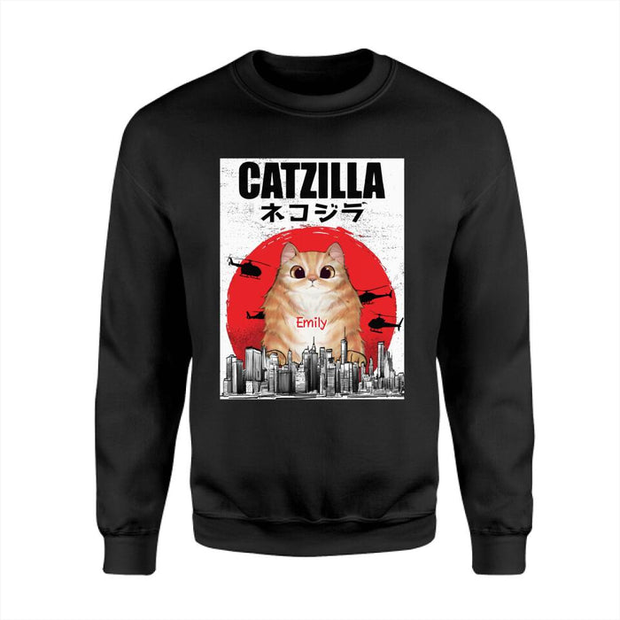 Catzilla Personalized T-shirt TS-NB1879