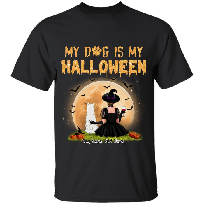 My Dogs Are My Halloween  Personalized T-shirt TS-NB1918