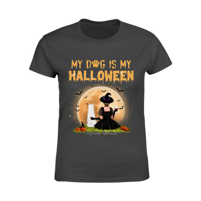 My Dogs Are My Halloween  Personalized T-shirt TS-NB1918