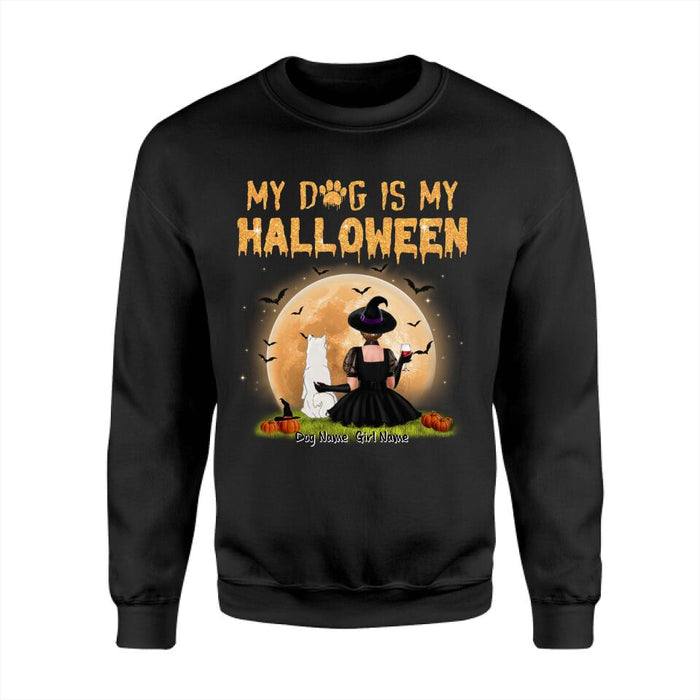 My Dogs Are My Halloween  Personalized T-shirt TS-NB1918