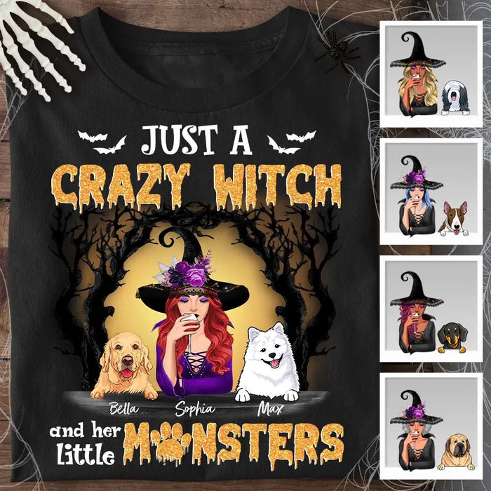 Wicked Witch Loves Her Little Monsters Personalized T-shirt TS-NB1920