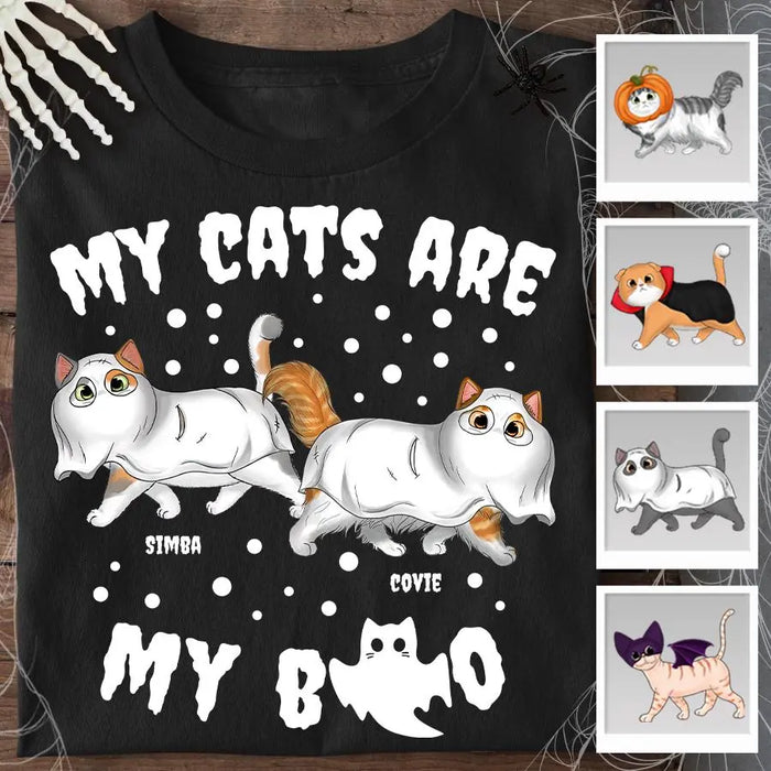 My Cat Is My Boo Personalized T-shirt TS-NB1937