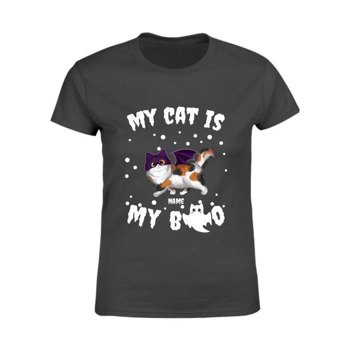 My Cat Is My Boo Personalized T-shirt TS-NB1937