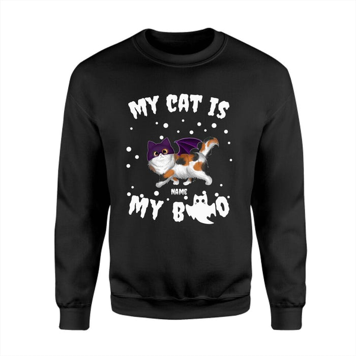 My Cat Is My Boo Personalized T-shirt TS-NB1937