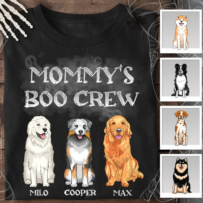 Mommy' Boo Crew Dog Personalized T-shirt TS-NB1933