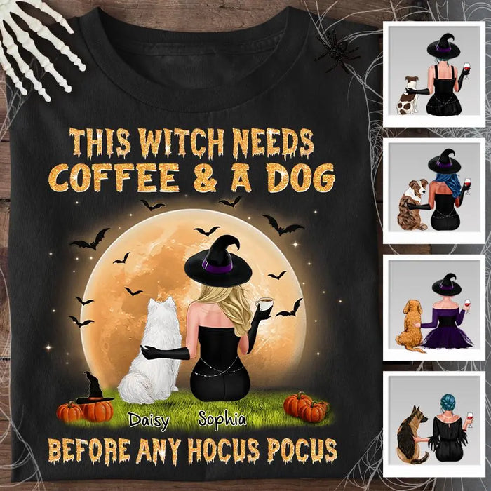 Dog Witch Coffee Lovers Personalized T-shirt TS-NB1942