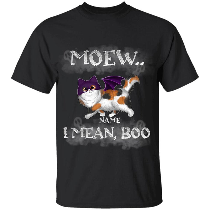 Moew I Mean Boo Personalized T-shirt TS-NB1929