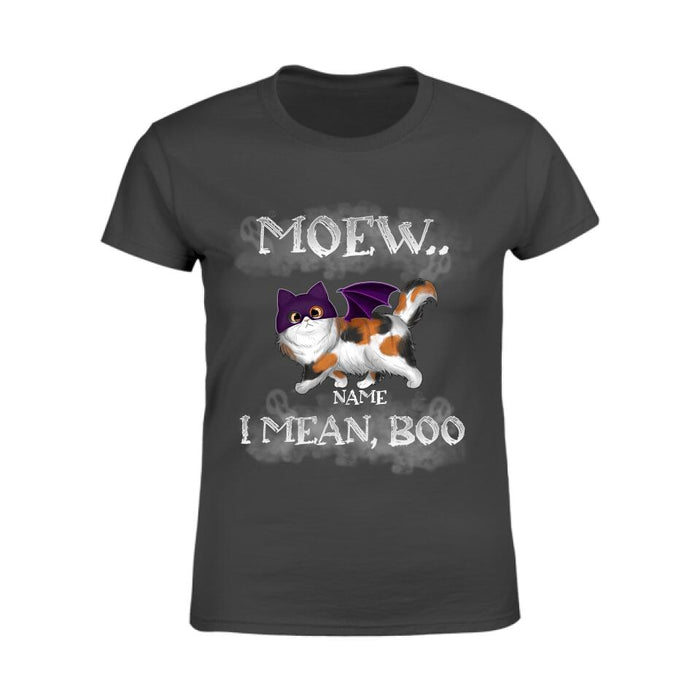 Moew I Mean Boo Personalized T-shirt TS-NB1929