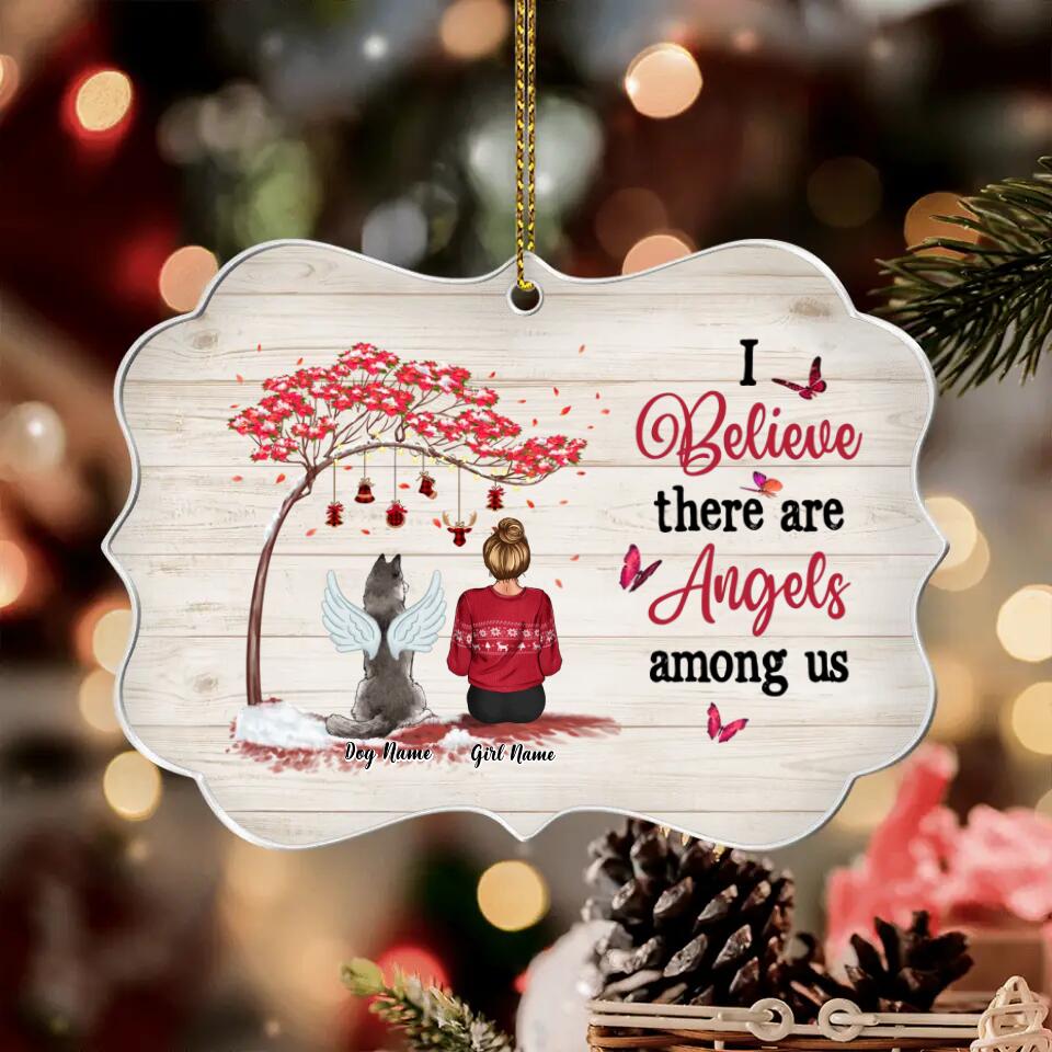 I Believe There Are Angels Among Us Garden Flag