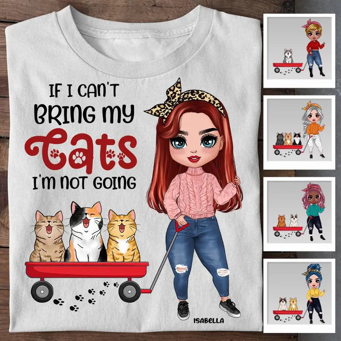 If I Can't Bring My Cats I'm Not Going Personalized T-Shirt TS-TT1923