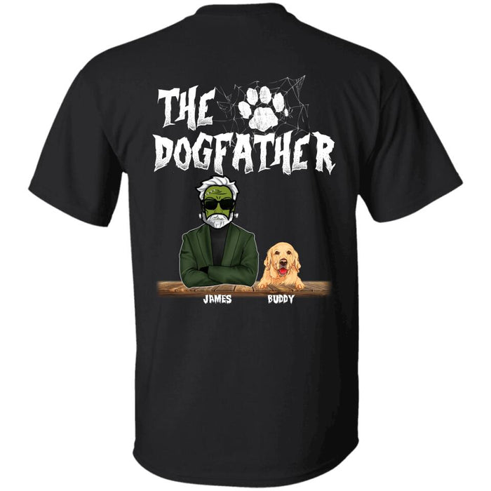 Halloween The DogFather Personalized Back T-shirt TS-NB1806