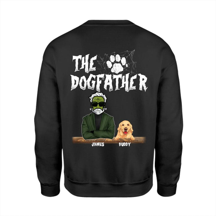 Halloween The DogFather Personalized Back T-shirt TS-NB1806