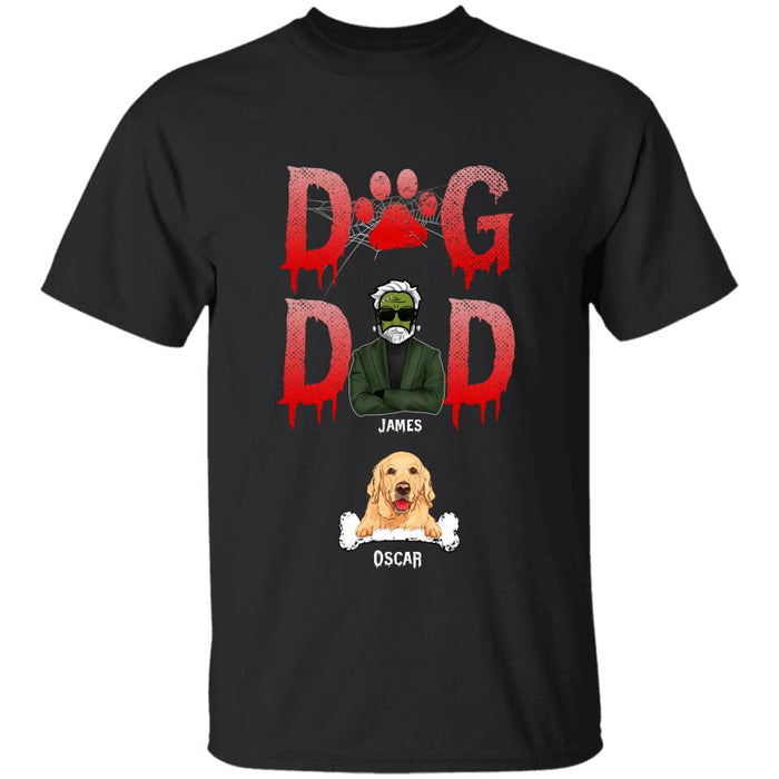 Dog Dad Personalized T-shirt TS-TT1827