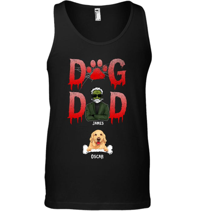 Dog Dad Personalized T-shirt TS-TT1827