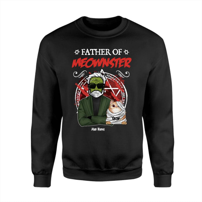 Father Of Meownsters Personalized T-shirt TS-NB1801