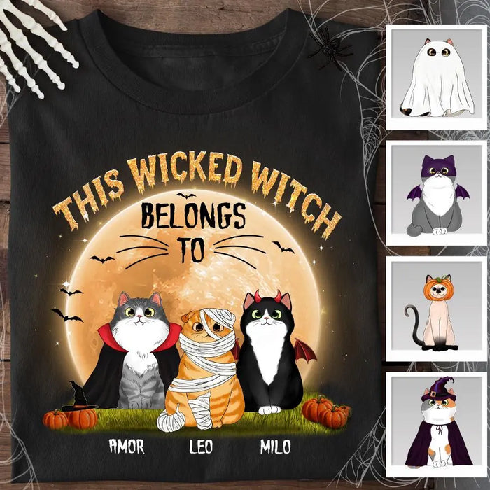 This Wicked Witch Belongs To Personalized T-shirt TS-NB1938