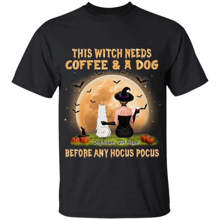 Dog Witch Coffee Lovers Personalized T-shirt TS-NB1942