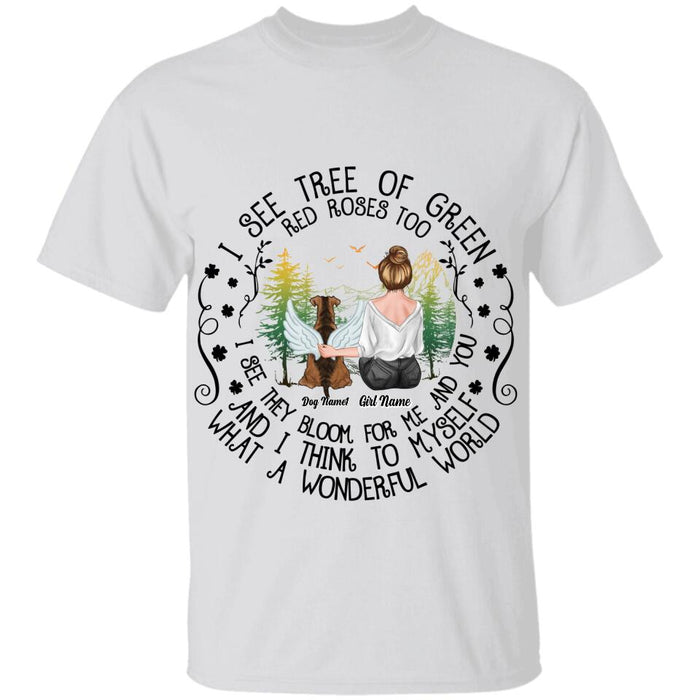 I See Tree Of Green Red Roses Too Personalized T-shirt TS-PT2083