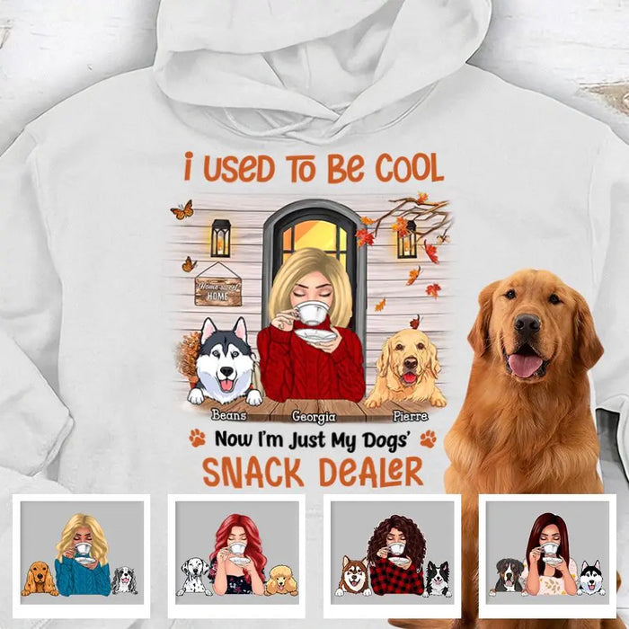 Autum Dog Mom Snack Dealer Personalized T-shirt TS-NB2053