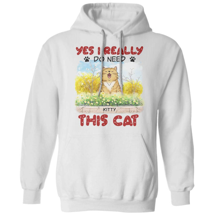 I Realy Do Need All These Cats Personalized T-shirt TS-NB2105