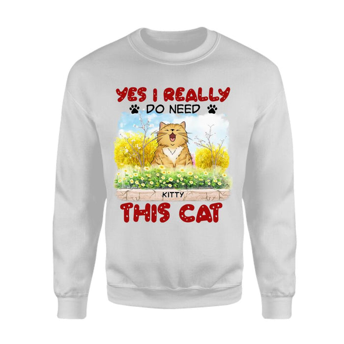 I Realy Do Need All These Cats Personalized T-shirt TS-NB2105