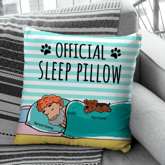 Official Sleep Pillow Personalized  Dog Pillow P-NN670
